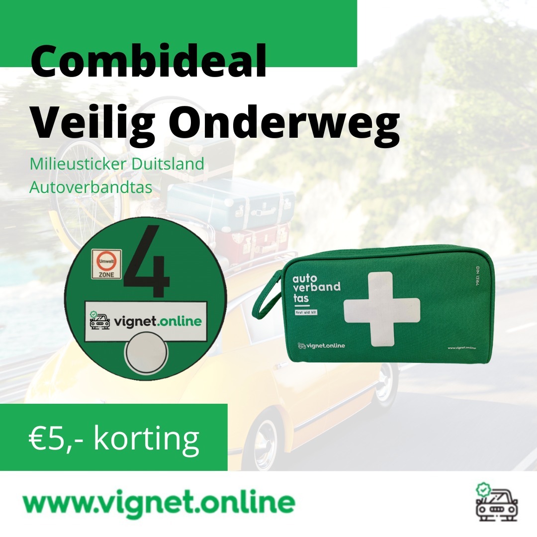 Combideal | Milieusticker Duitsland + Autoverbandtas
